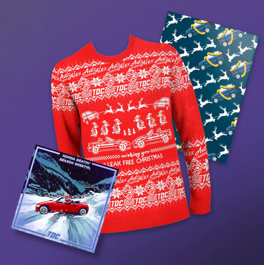 Christmas Bundle | Jumper, Wrapping Paper and Signed Card *Pre-Order shipping 02/12/24*