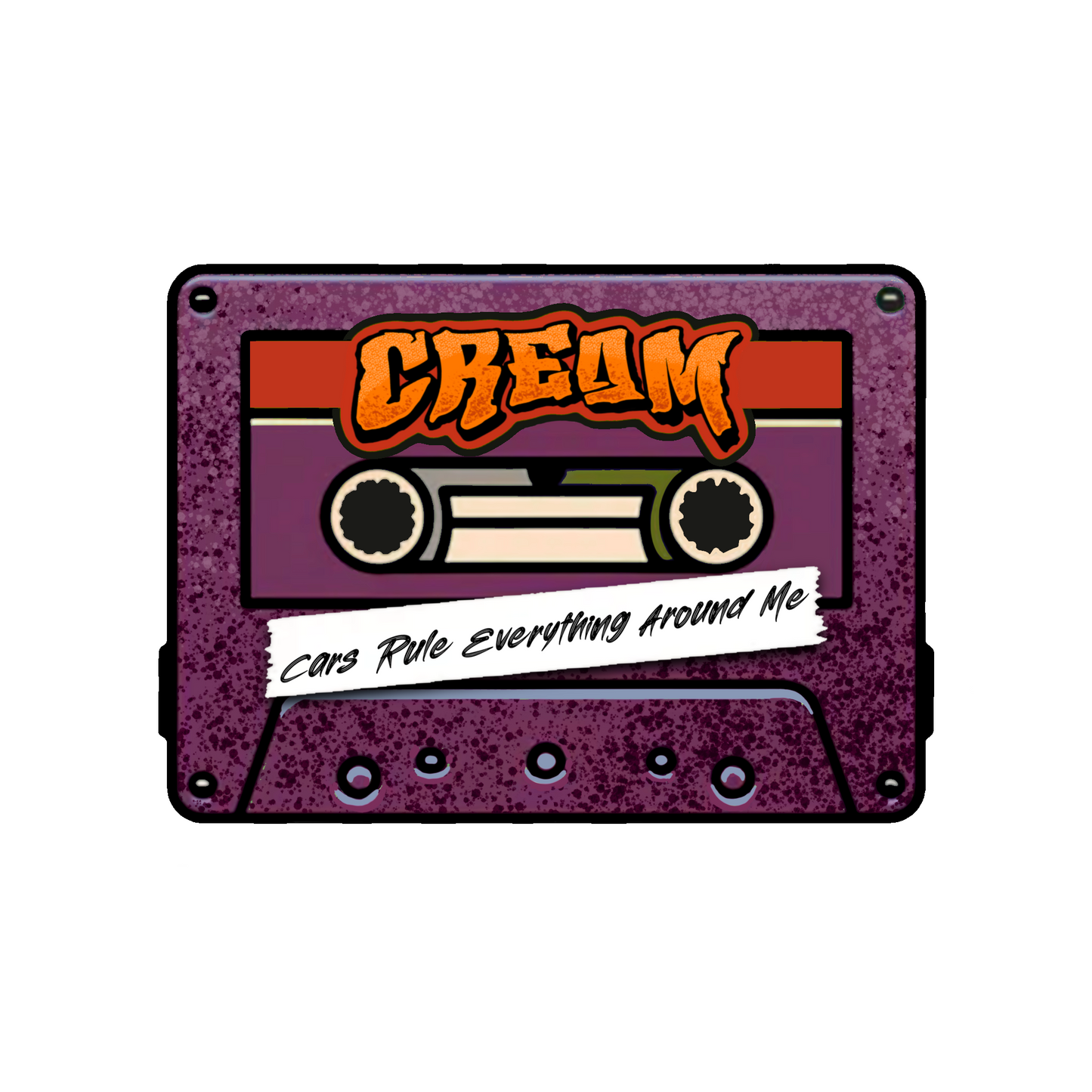 Sticker | Cream Cassette